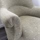 19th-century crapaud armchair