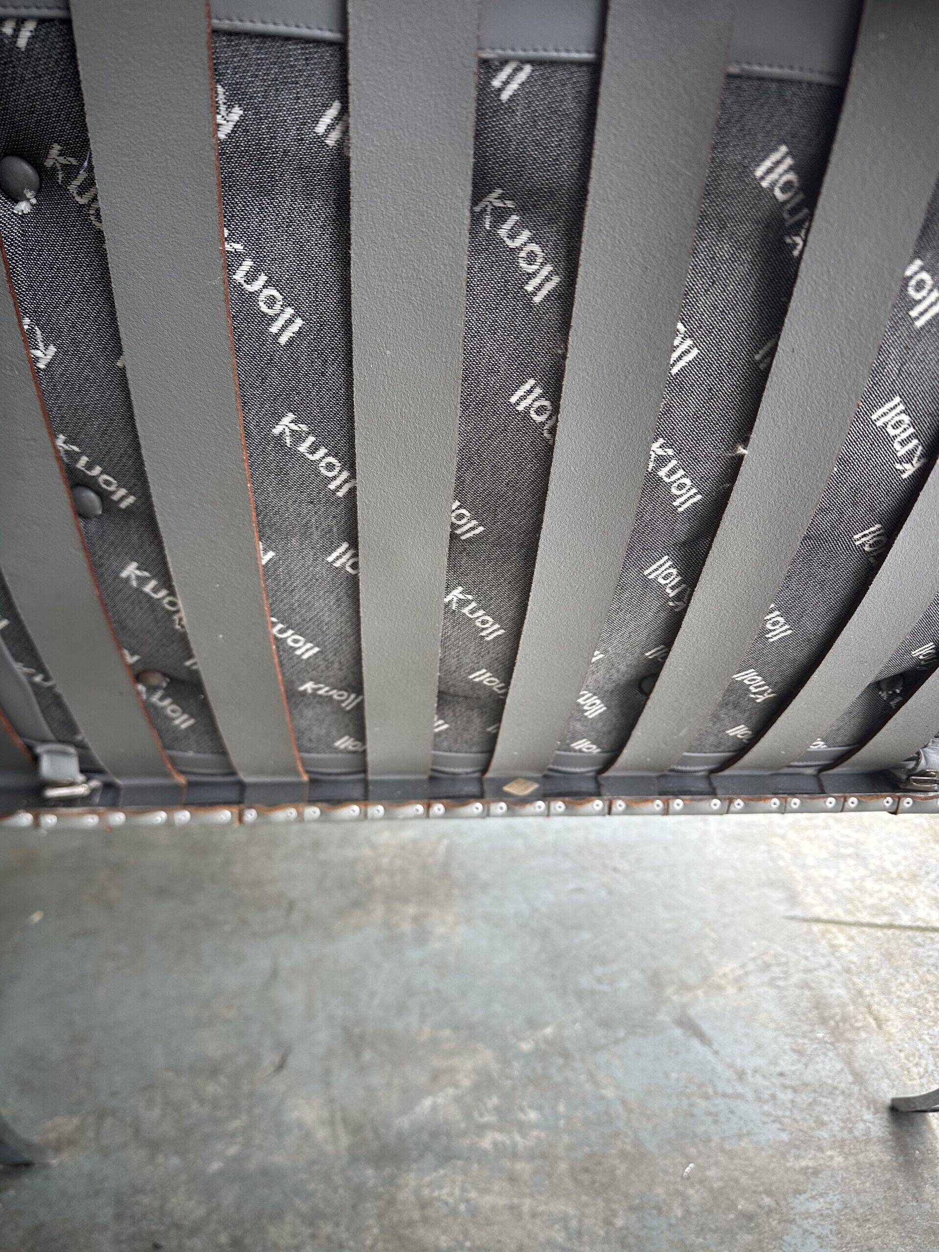 Barcelona lounge chair MR90 by Mies van der Rohe for Knoll 1980s