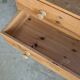 English pine chest of drawers