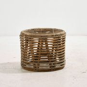 Rattan and bamboo set, Set of 2