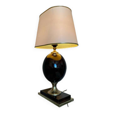 Grande lampe Le Dauphin œuf années 70