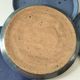 6 speckled midnight blue stoneware dinner plates