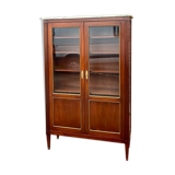 Louis XVI style mahogany showcase