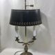 Lampe bouillotte empire à deux lumières