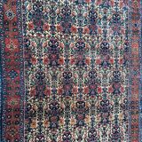 Tapis ancien persan de Abadeh fait main 100x144 cm