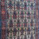 Beautiful old Persian carpet from Abadeh handmade 100x144 cm