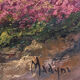 Old painting "The house by the lake" HST signed