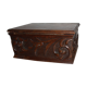 Coffret en bois sculpté ancien