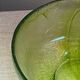 Saladier en verre vert