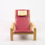 llmari Lappalainen for Asko vintage chair model 'Pulkka'