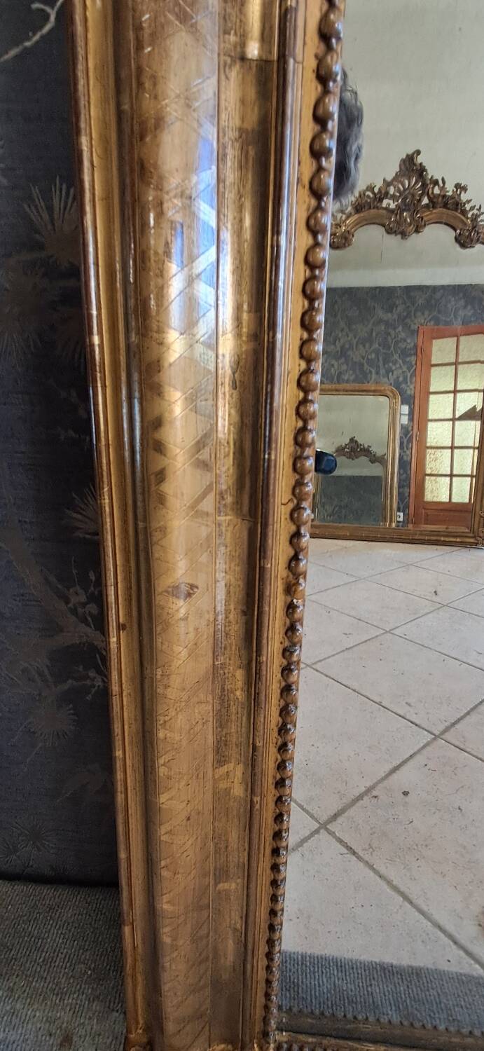 Louis Philippe period mirror 141x100