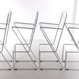 Set of 4 Bar Stools by Till Behrens by Schlubach, 1980