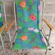 70's folding chairs with armrests