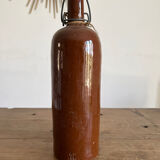 Glazed stoneware bottle