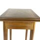 Grande sellette gueridon en bois