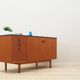 Enfilade en teck, design danois, années 60, fabriquée au Danemark