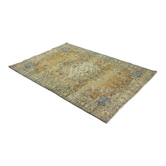 Tapis vintage Anatolien fait main 255 cm x 177 cm