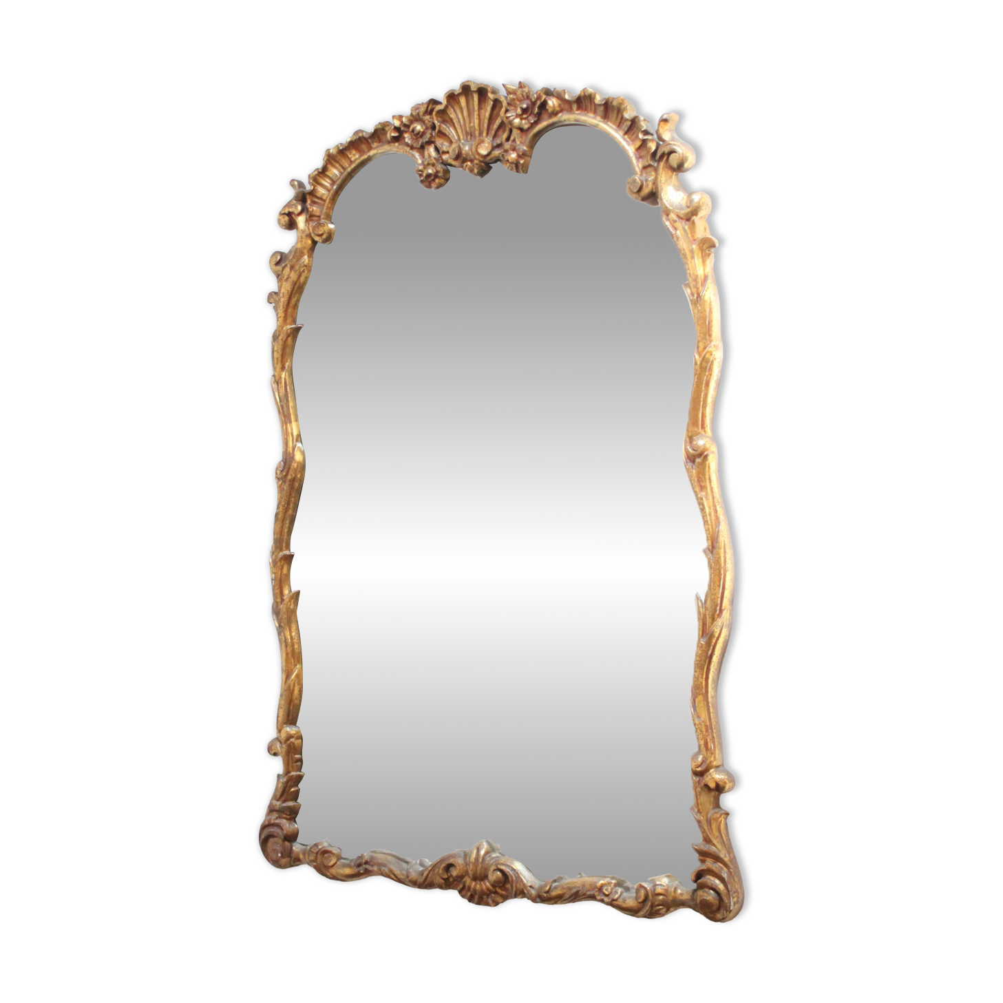 Antique gilded mirror, Neo Rococo, 19th century