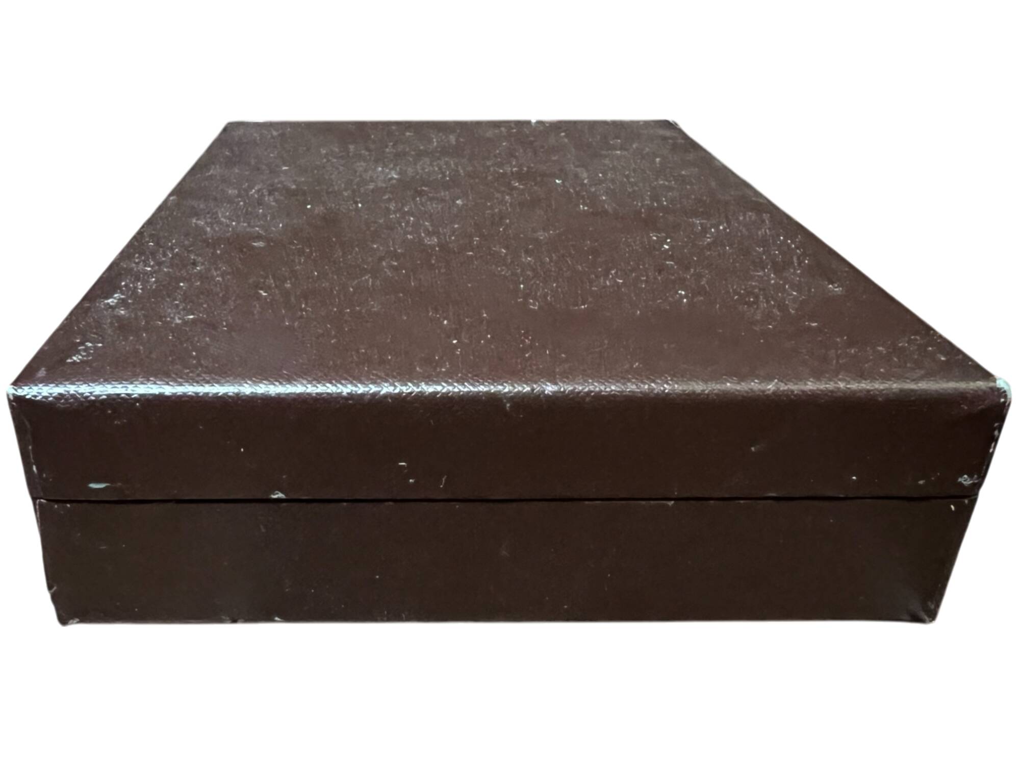 Set of 12 silver-plated metal dessert forks from the Nicolet Orléans brand