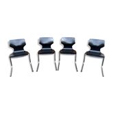 8 vintage chairs by Flötotto Pagwood
