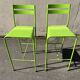 Set of 2 fermob high stools