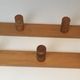 Charlotte Perriand, pair of fir wall coat racks, French work, around 1970