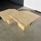 Vintage travertine nesting tables or side tables, 1970s