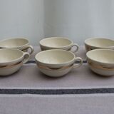 Set of 6 villeroy and boch coffee cups