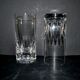 Saint-louis set of 2 juice or whisky long drink glasses avignon in cut crystal for bar