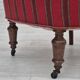 1950s, Danish lounge chair, original condition, red furniture wool.