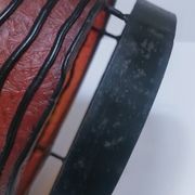 90s design metal resin cylinder lamp