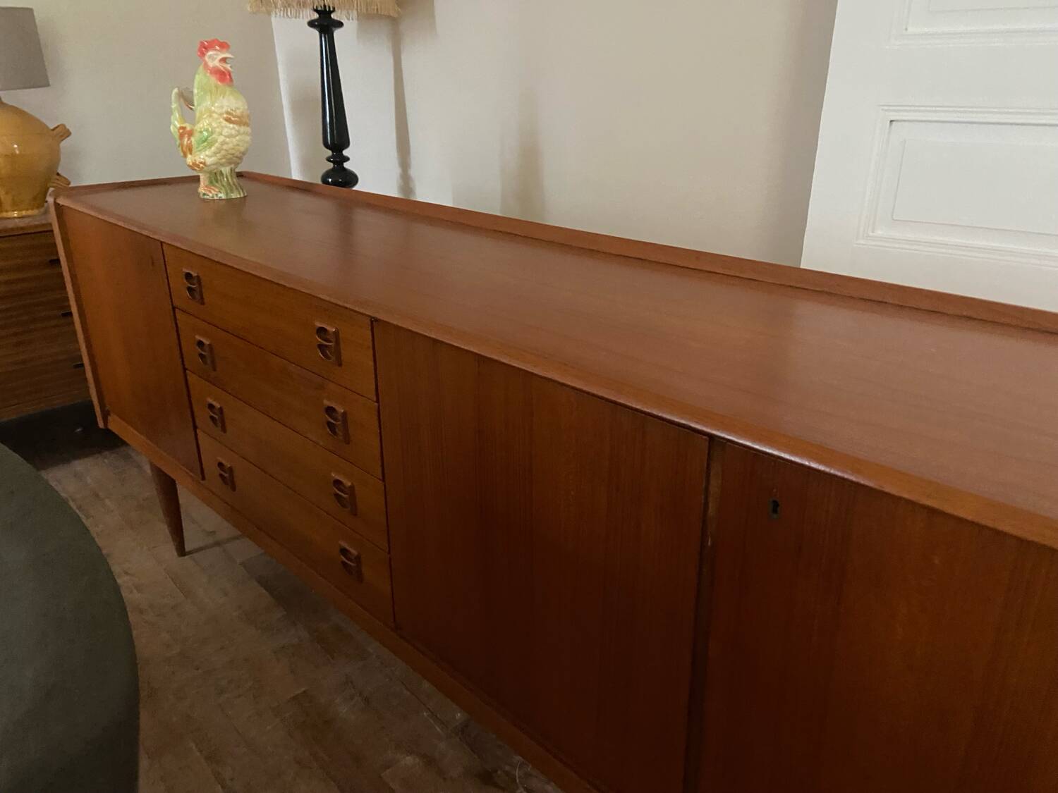 Scandinavian teak sideboard from the 60s