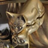 Brass cat