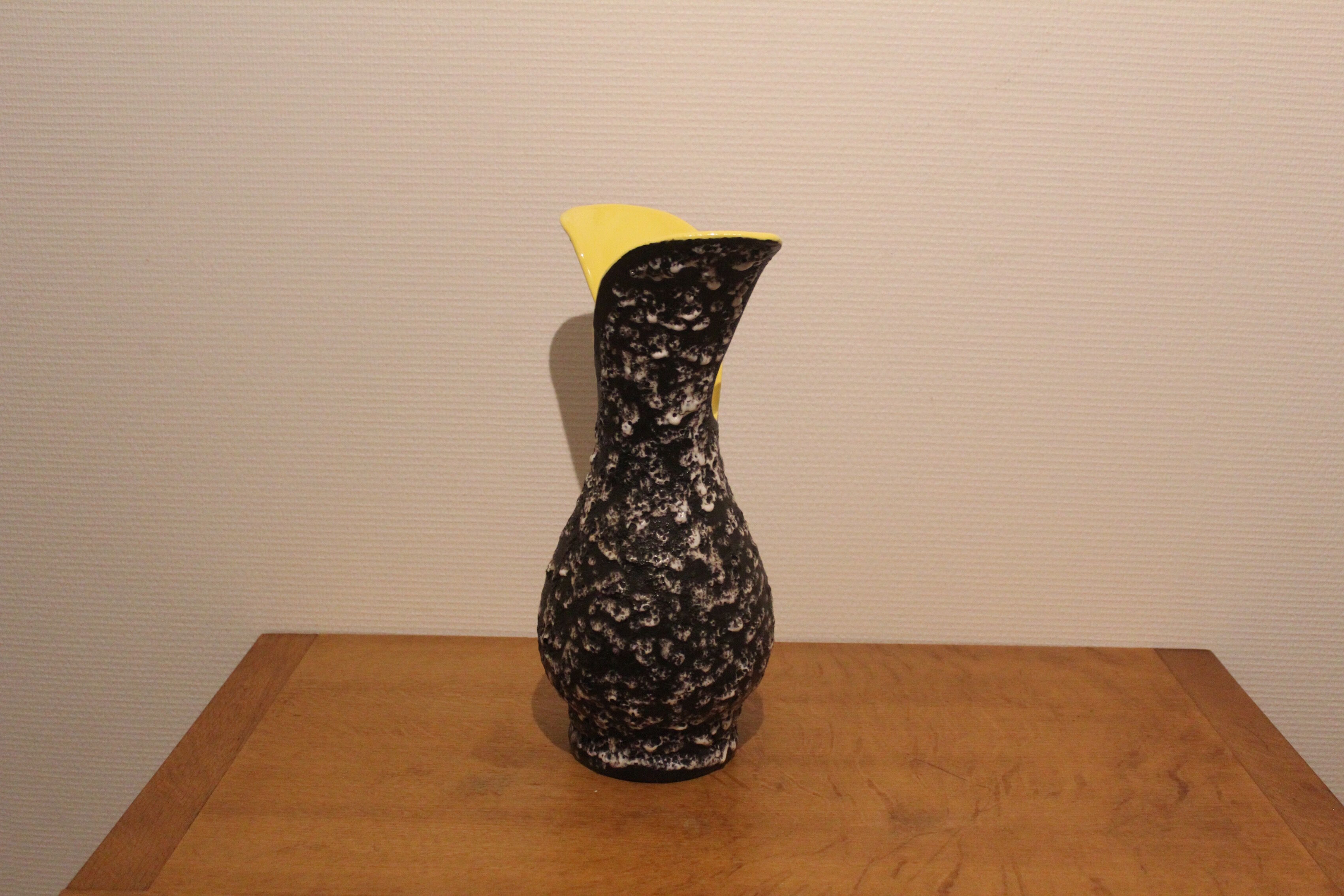 Vase en céramique Lunetta Vallauris 1950