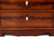 Antique mahogany chest of drawers with drawers, Scandinavia, 2nd half of th