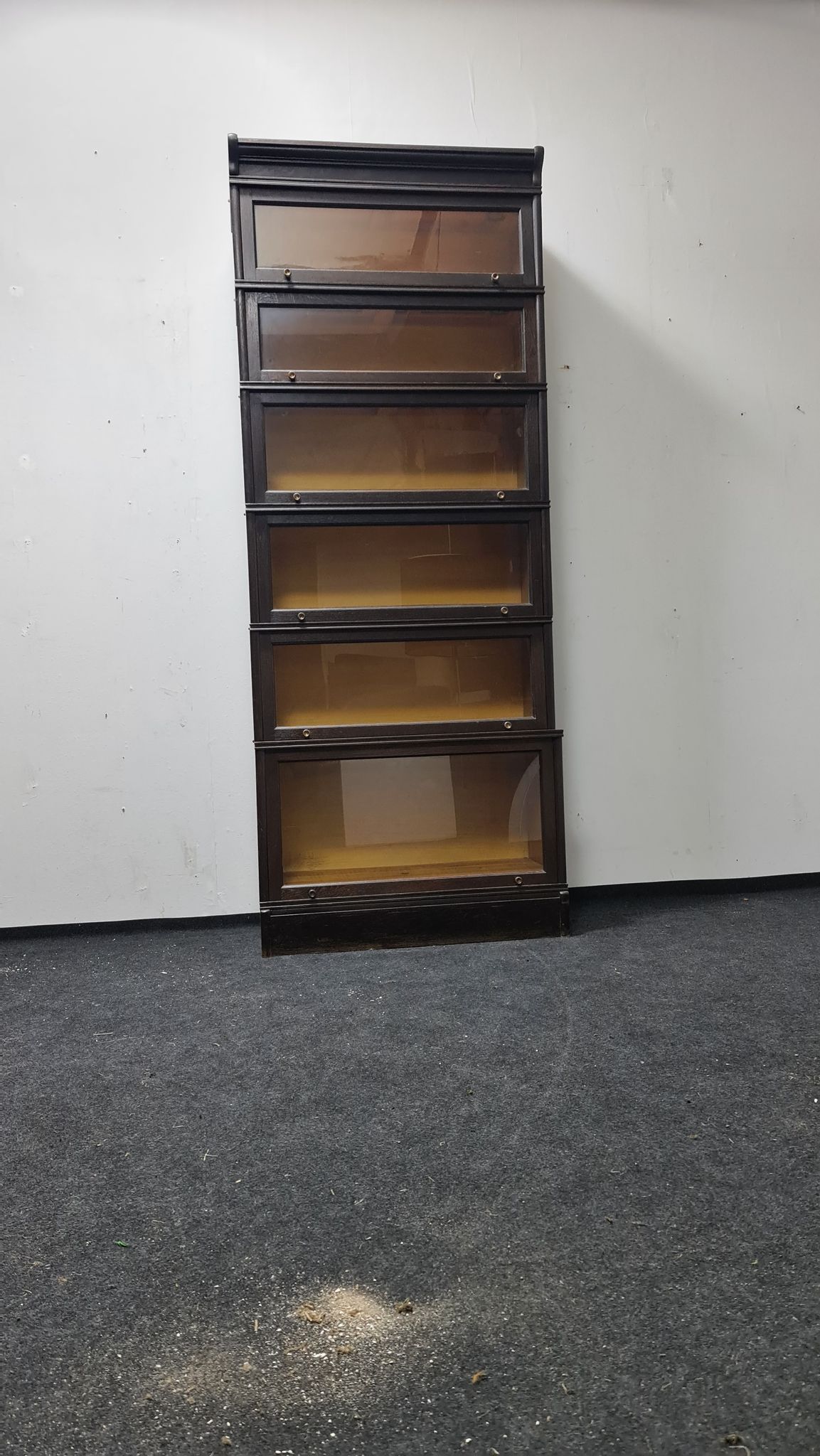 Vintage oak Barristers book shelves by Soennecken Germany