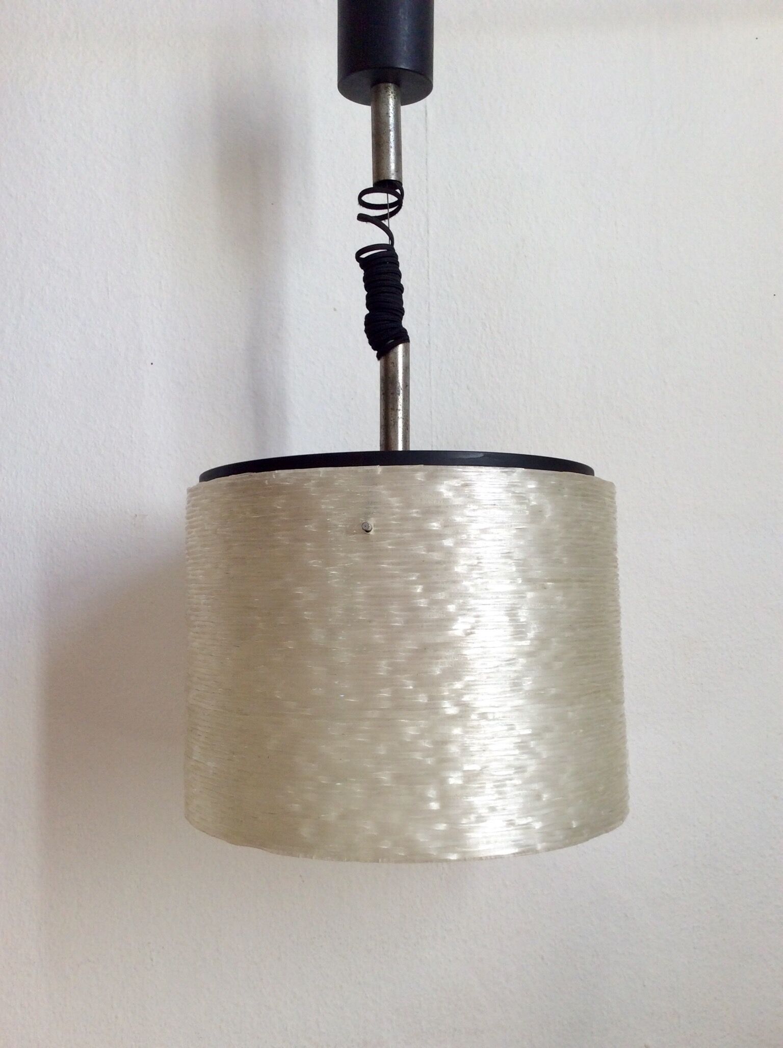 Perspex adjustable hanging 70s