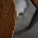 Set of 4 'Thema' chairs in pine by Yngve Ekström, Swedese, Modern Swedish, 1954