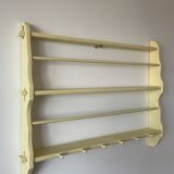 Old wooden wall shelf