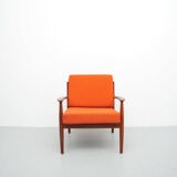 Easy Chair in Teak by Grete Jalk for France & Son, 1950s