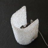 Vintage wall sconce in perspex from the 60s