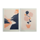 Duo sunset blush / petit pot de fleurs A4
