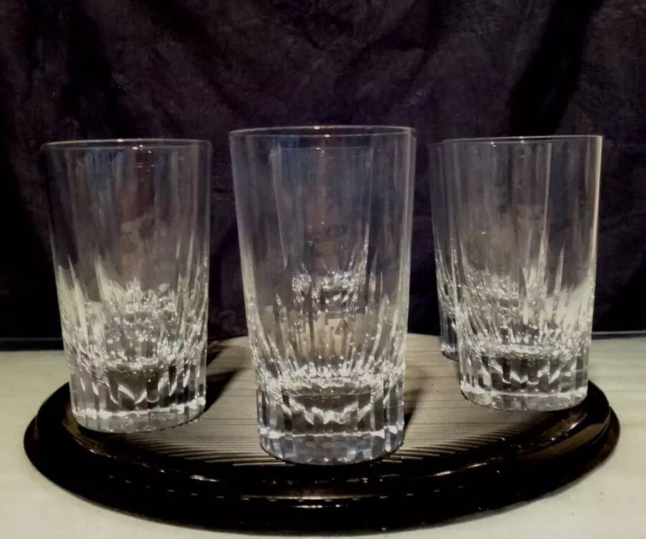 Baccarat spear 6 crystal wine glasses - 9.2 cm