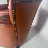 Pair of club armchairs