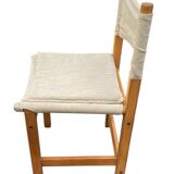 Tomas Jelinek Kotka Chair for Ikea pine and linen 1970s