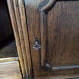 Solid wood secretary