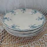 Longwy iron earth dinnerware set