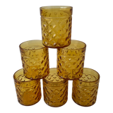 Pineapple glasses Selency x Monoprix Croisé Laroche