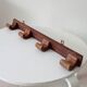 Antique wall coat rack folk art