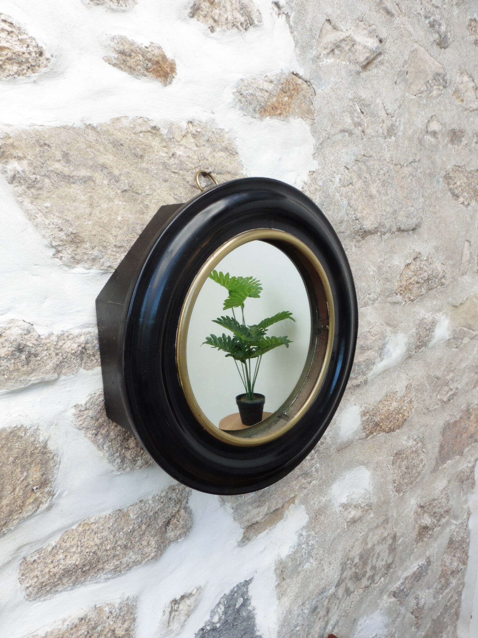 Mirror Napoleon III 37x37cm